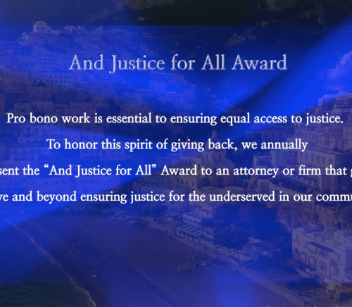 And Justice for all SNIP